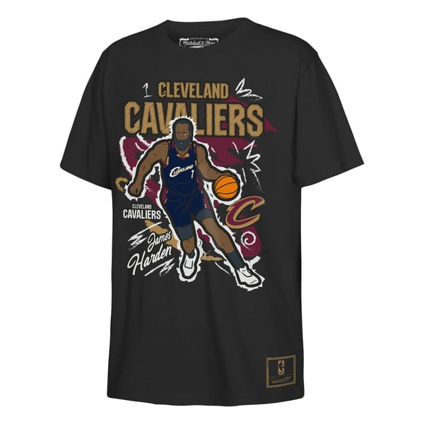 Youth Cleveland Cavaliers James Harden Mitchell & Ness Black 