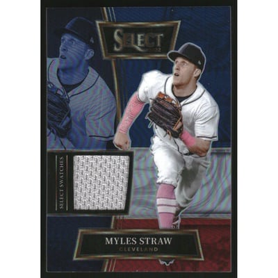 2022 Select Select Swatches Tri-Color #13 Myles Straw