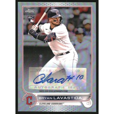 2022 Topps Chrome Update Autographs #ACBL Bryan Lavastida