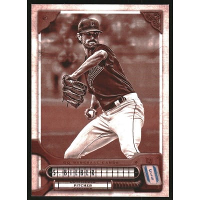 2022 Topps Gypsy Queen Sepia #88 Shane Bieber