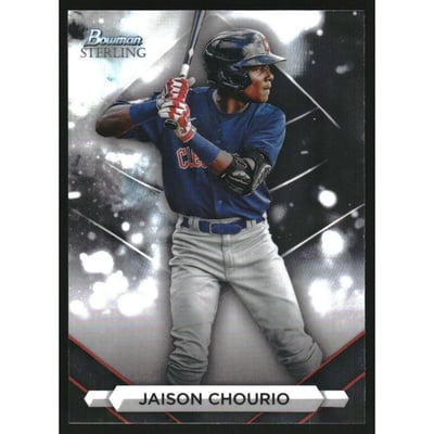 2023 Bowman Sterling Prospects #BSP96 Jaison Chourio
