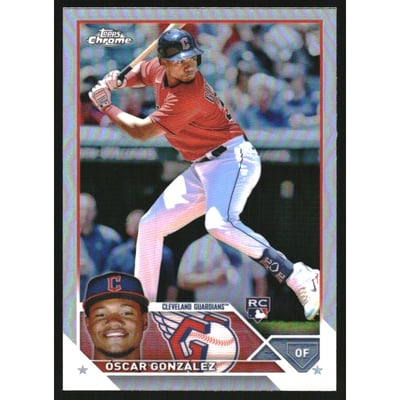2023 Topps Chrome Refractors #203 Francisco Alvarez