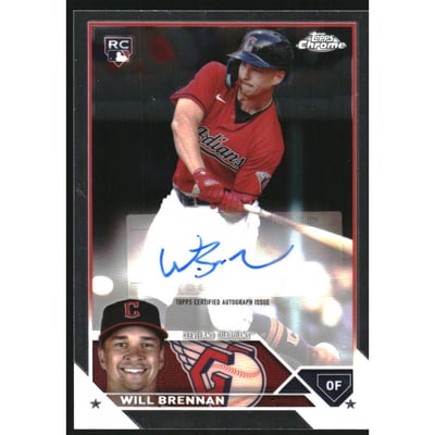 2023 Topps Chrome Update Autographs #ACWBR Will Brennan
