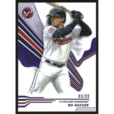 2024 Topps Pristine Purple Refractors #6 Bo Naylor