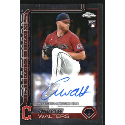 2025 Topps Chrome Update Rookie Autographs #RAAW Andrew Walters