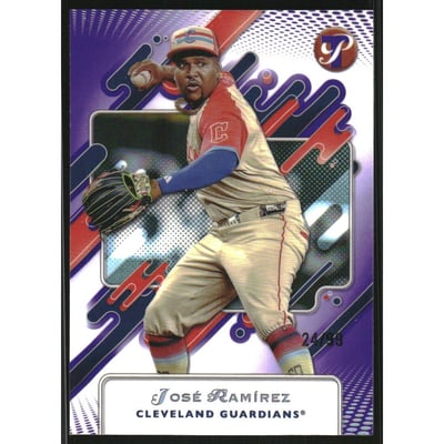 2025 Topps Pristine Purple Refractors #264 Jose Ramirez