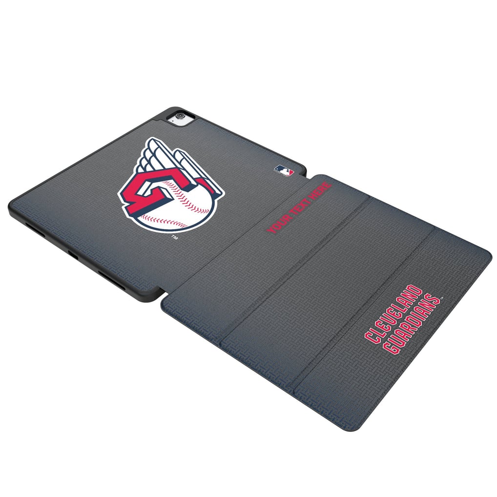 Cleveland Guardians Keyscaper Personalized Linen iPad Tablet Case