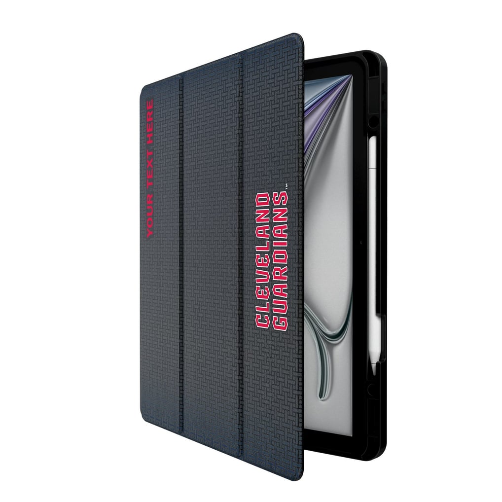 Cleveland Guardians Keyscaper Personalized Linen iPad Tablet Case