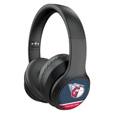 Cleveland Guardians Keyscaper Personalized Solid Wireless Bluetooth Headphones With Case