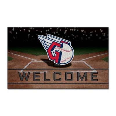 Cleveland Guardians Logo Brands 18" x 30" Crumb Rubber Door Mat