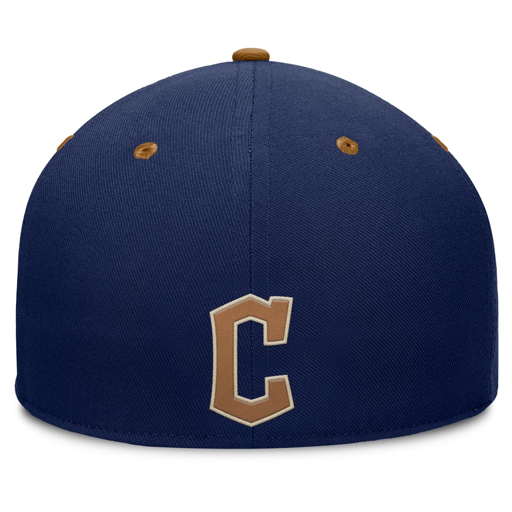 Cleveland Guardians Fanatics Splinter Fitted Hat - Navy/Tan