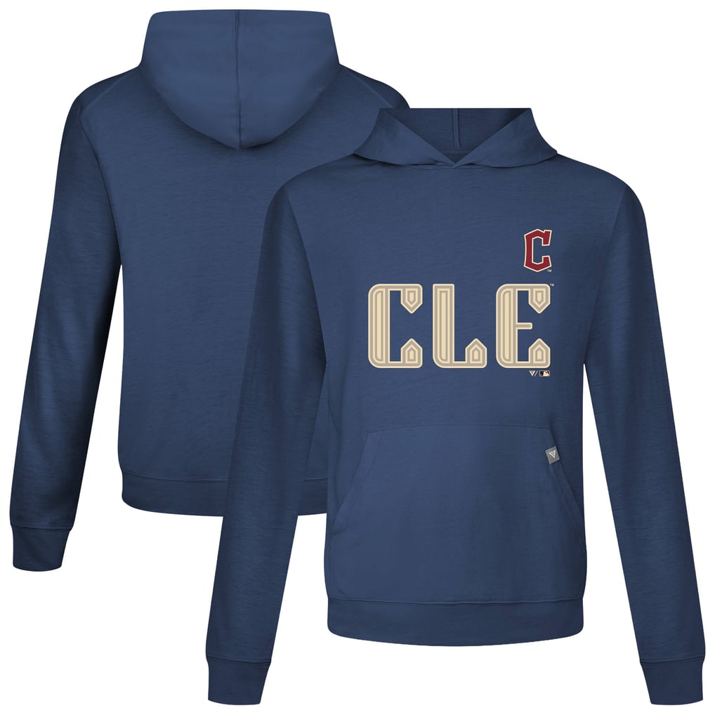 Men's Cleveland Guardians Levelwear Navy City Connect Relay Core Logo ...