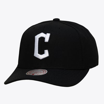Cleveland Guardians Mitchell & Ness Pro Crown Snapback - Black

