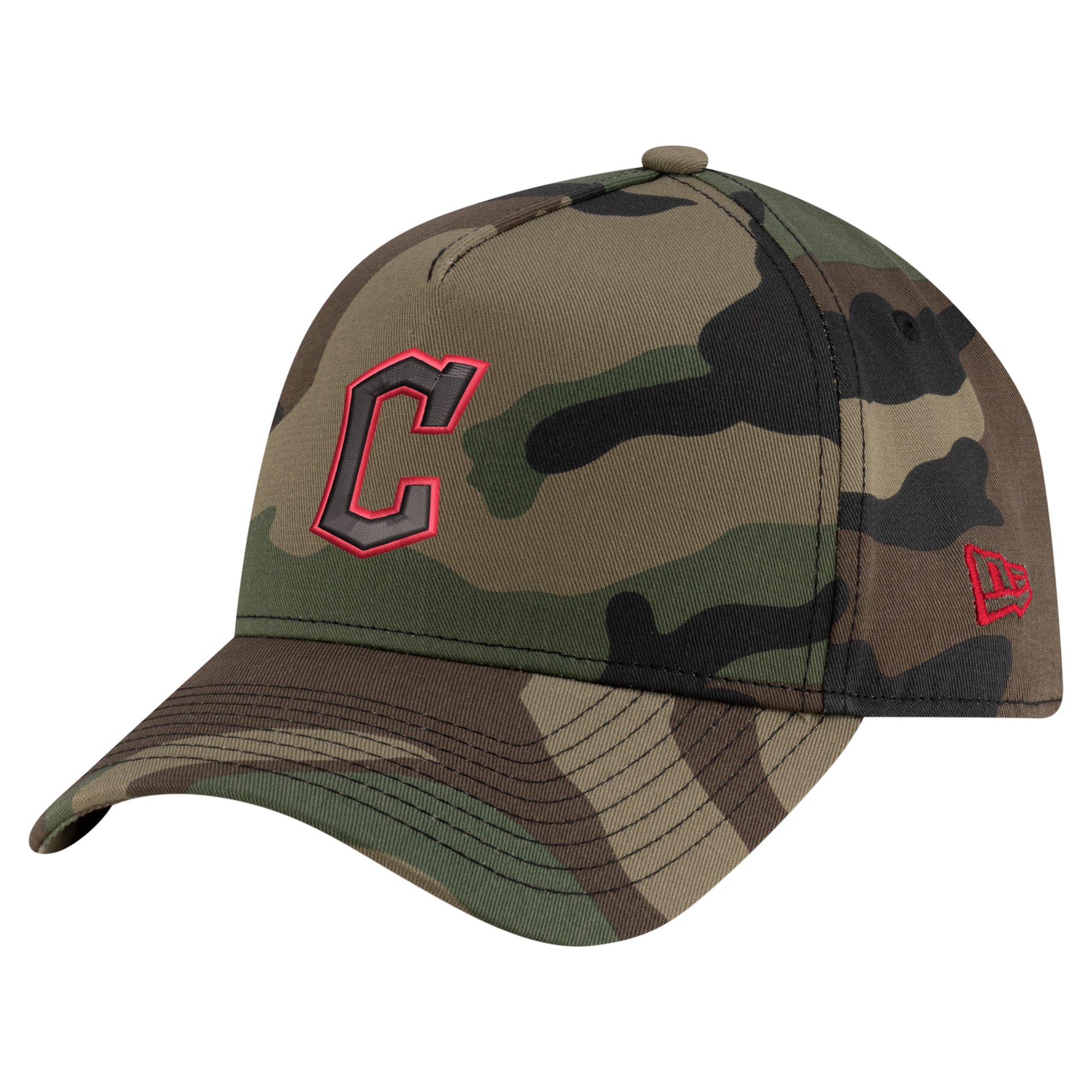 New Era 9Forty Cap Cleveland Cavaliers In Camouflage – Verstellbar, 100% Baumwolle, Für Kinder