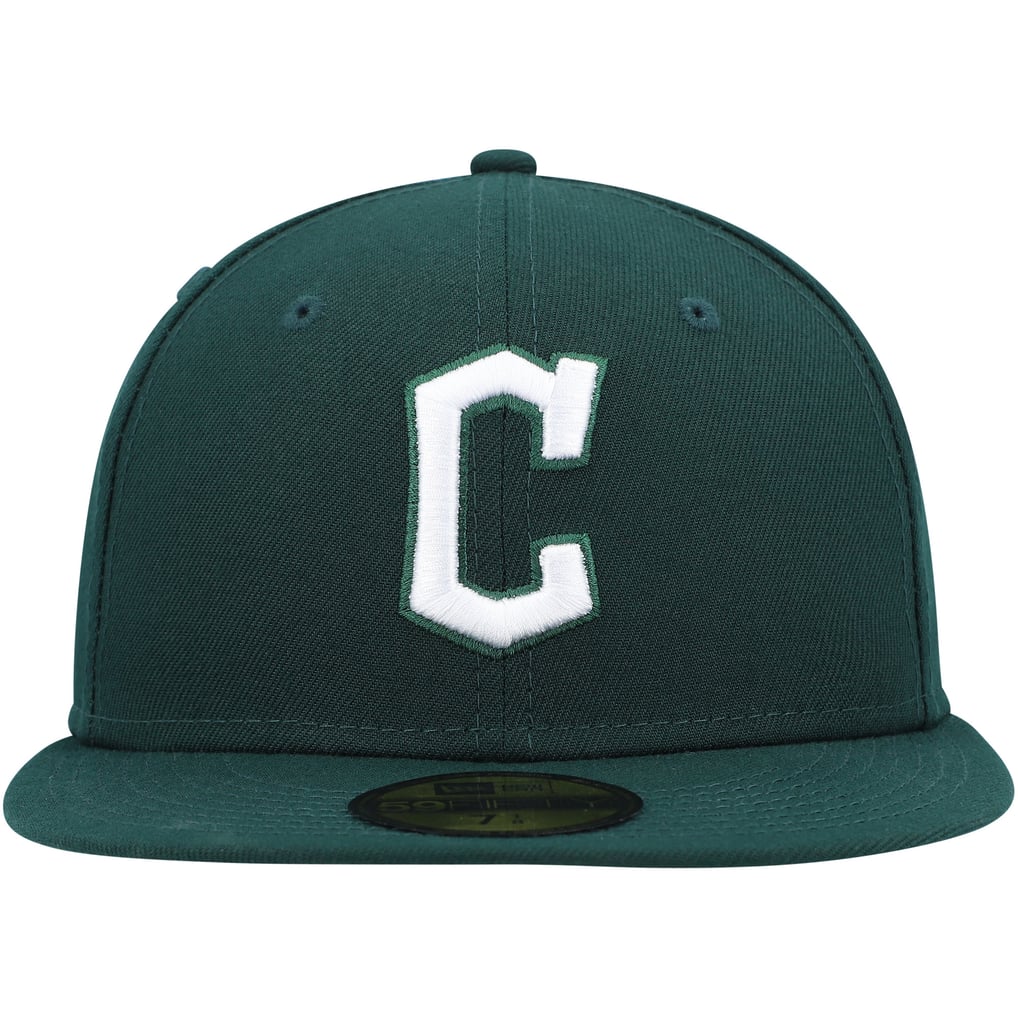 New Era C Logo Green Fitted Baseball Cap Cincinnati Reds New Era St. Patrick main image 4