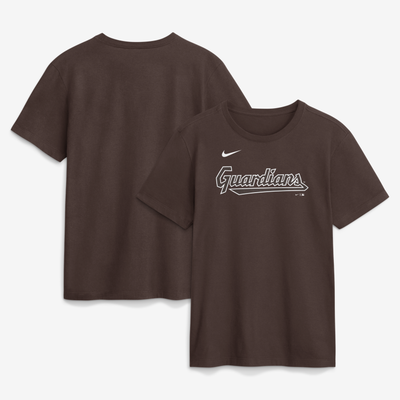  Cleveland Guardians Nike Core Cinder T-Shirt - Brown