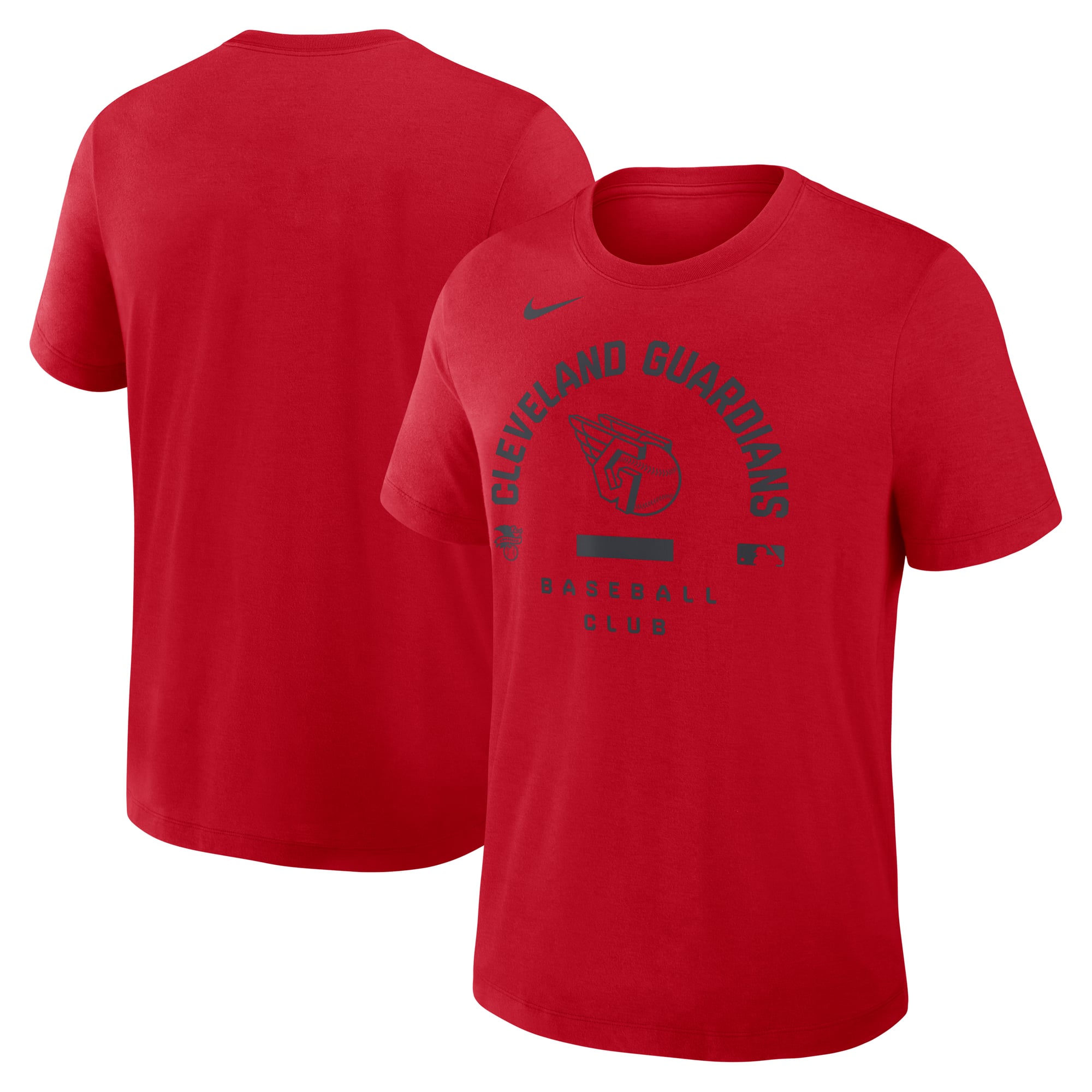 Men's Cleveland Guardians Nike Red Authentic Collection Early Work Tri ...