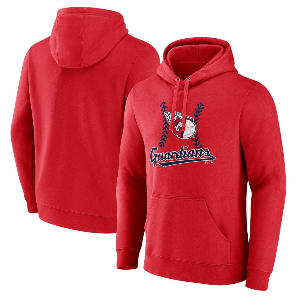 Cleveland Guardians Fastball Pullover Hoodie - Red