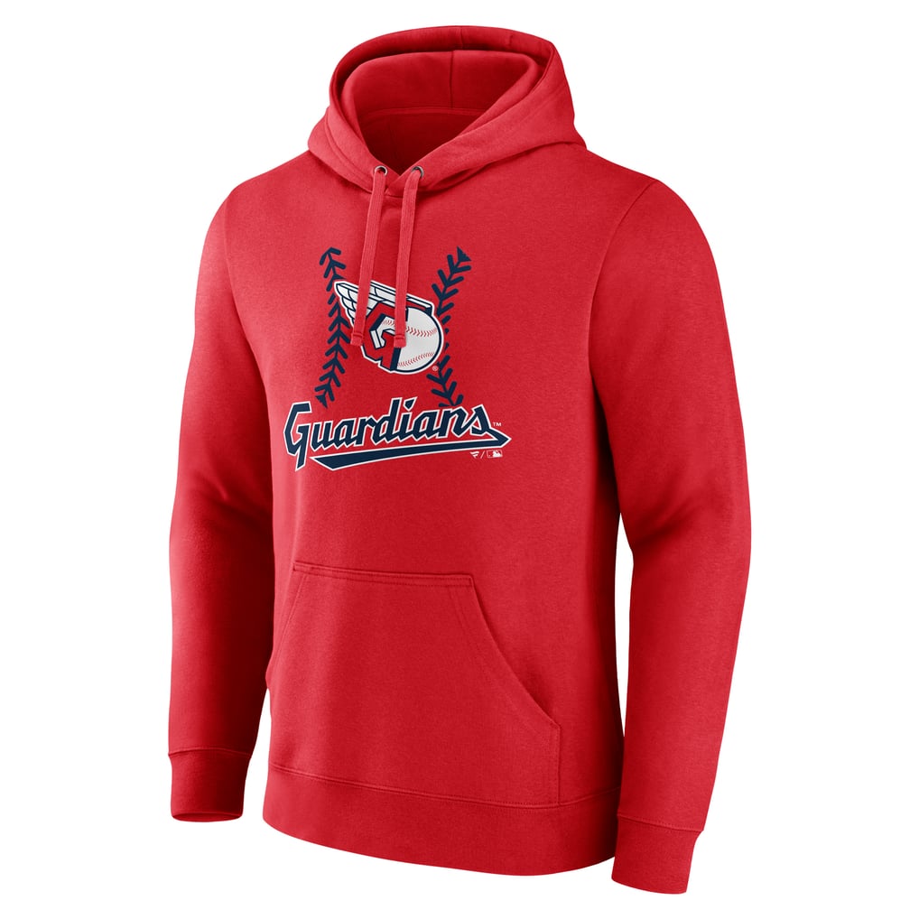 Cleveland Guardians Fastball Pullover Hoodie - Red