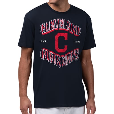  Cleveland Guardians Starter Take Me Out T-Shirt - Navy