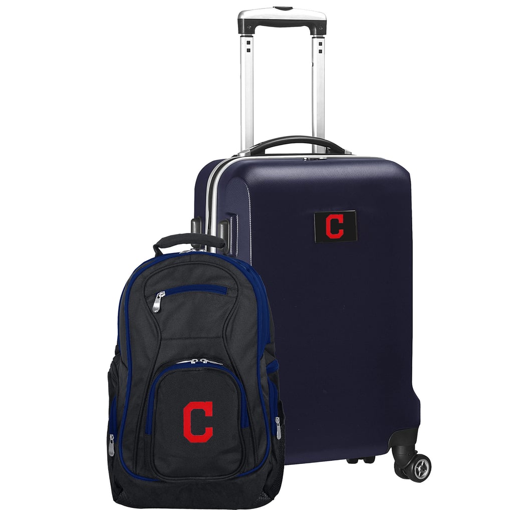 Cleveland Guardians MOJO Deluxe 2-Piece Backpack and Carry-On Set - Navy