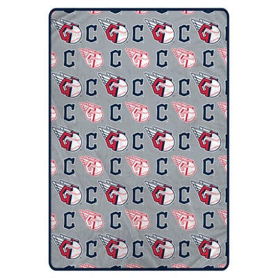Cleveland Guardians Pegasus Logo Roll Oversized 66" x 95" Ultra Cozy Blanket
