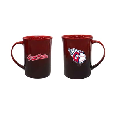 Cleveland Guardians The Memory Company Two-Pack 15oz. Ceramic Ombre Mug Set