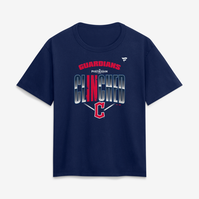 Cleveland Guardians Fanatics Women's 2026 MLB Postseason Locker Room T-Shirt - Navy