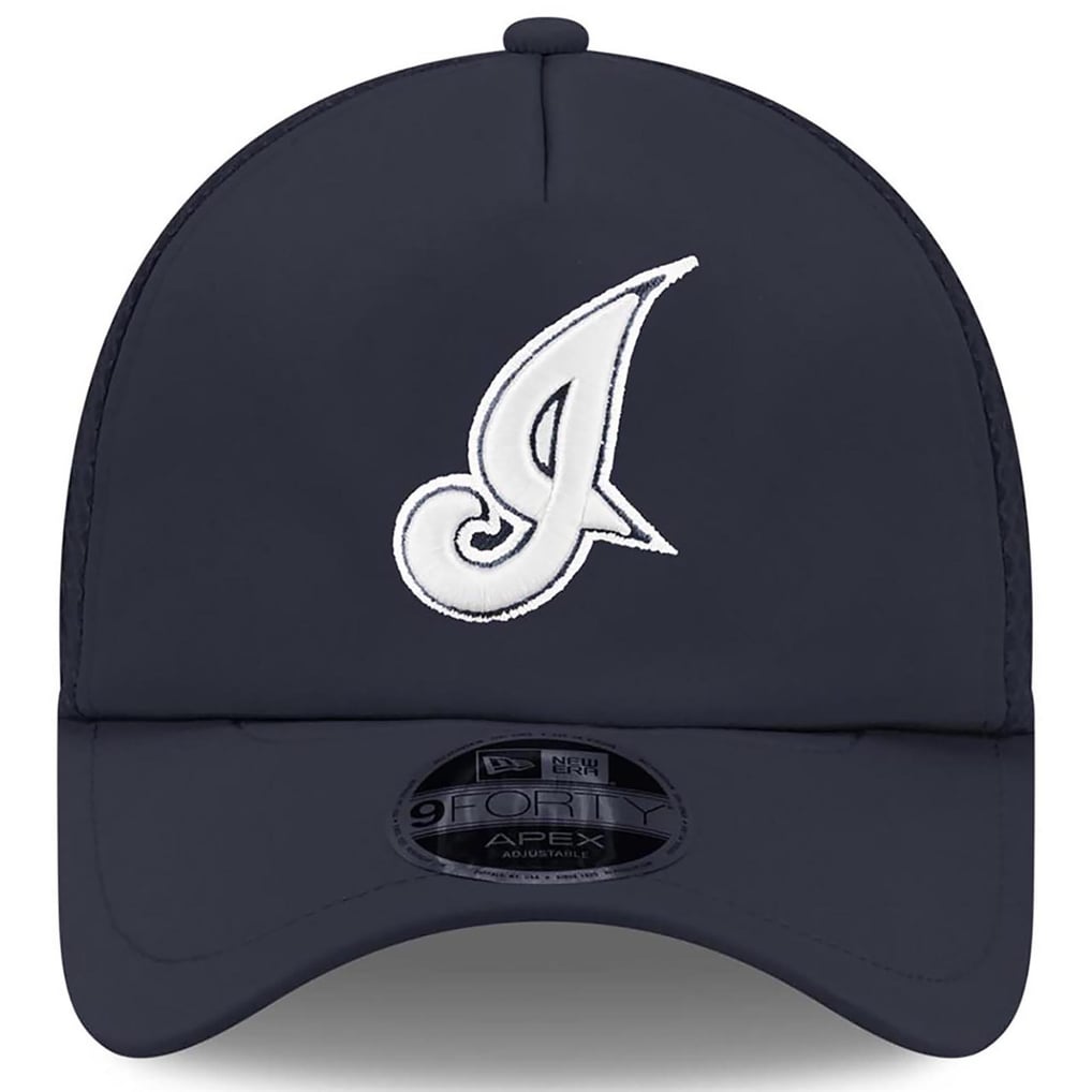 New Era Cleveland Indians adjustable Cap Cleveland Indians New Era The League 9FORTY Strapback OSFM  main image 4