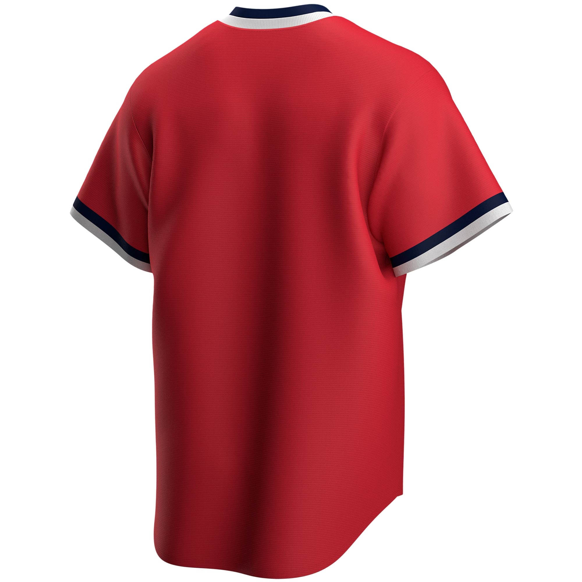 Men's Cleveland Indians Nike Red Road Cooperstown Collection Team