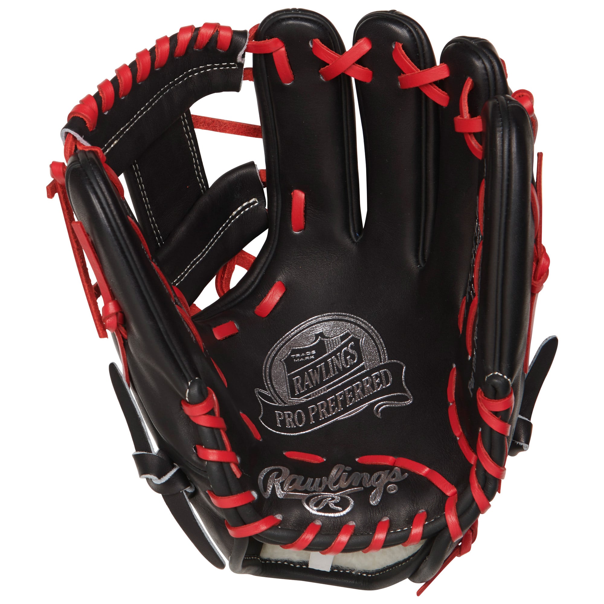 Cleveland Indians Two Tone Handschuhe – Zweifarbige Baumwollhandschuhe Mit Gummipunkt-Handfläche