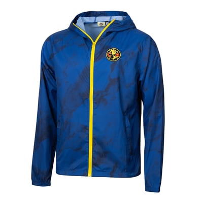 Club America Sport Design Sweden Breeze Full-Zip Windbreaker Jacket - Royal