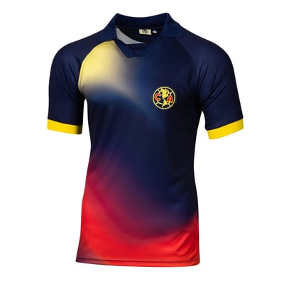 Club America Sport Design Sweden Sublimated Rally Polo - Royal