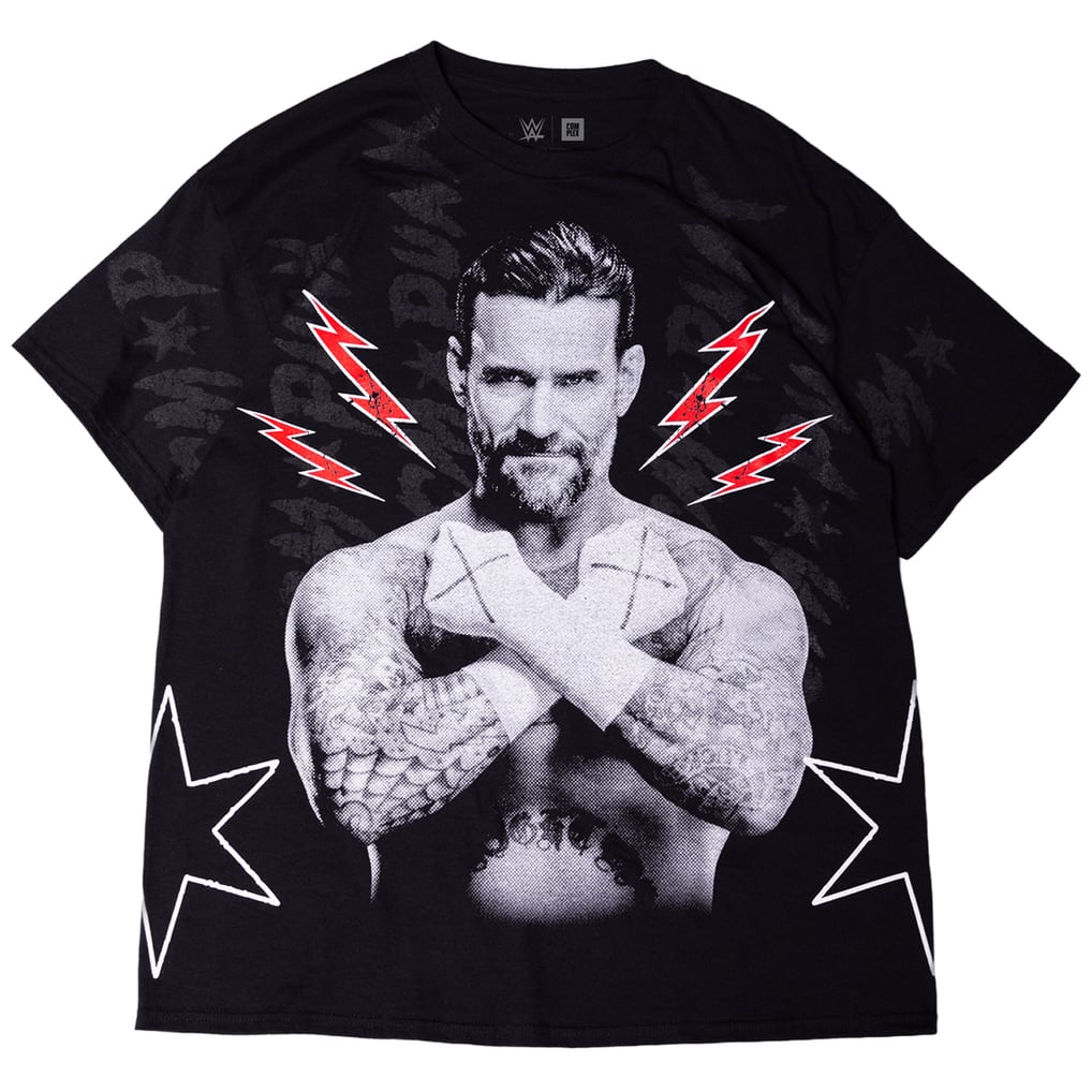 CM Punk WWE x Complex T-Shirt - Black