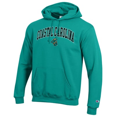 Coastal Carolina Chanticleers Champion Powerblend Hoodie - Teal