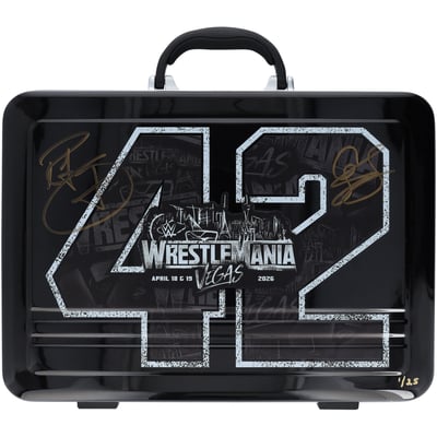 Cody Rhodes & Randy Orton WWE Autographed WrestleMania 42 Briefcase - Limited Edition #1/25