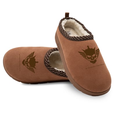 Cody Rhodes ISlide Unisex Tonal Skull Mission Slippers - Brown