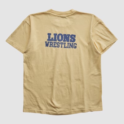 The College of New Jersey Lions Anvil 90s T-shirt - Yellow - S by Fanatics Real Vintage