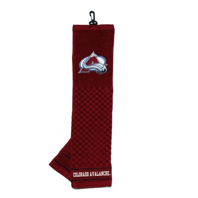 Colorado Avalanche 16" X 22" Tri-Fold Embroidered Scrubber Golf Towel
