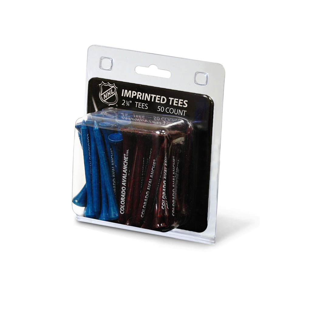 Colorado Avalanche 50-Pack Golf Tee Set