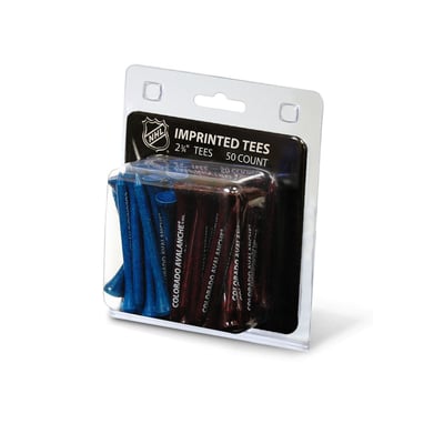 Colorado Avalanche 50-Pack Golf Tee Set