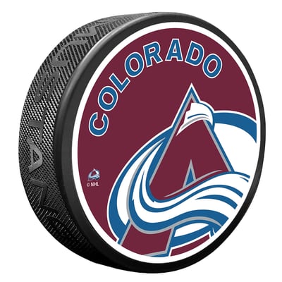 Colorado Avalanche Icon Hockey Puck