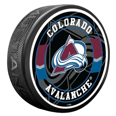 Colorado Avalanche Spotlight Hockey Puck