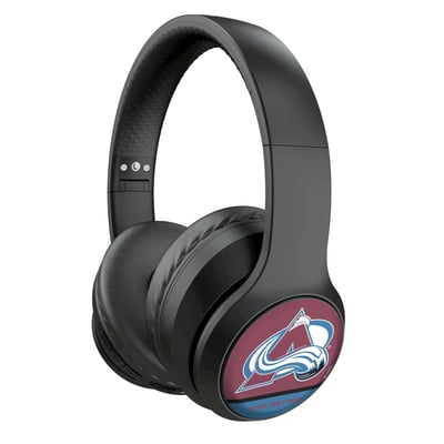 Colorado Avalanche Keyscaper Personalized Solid Wireless Bluetooth Headphones With Case