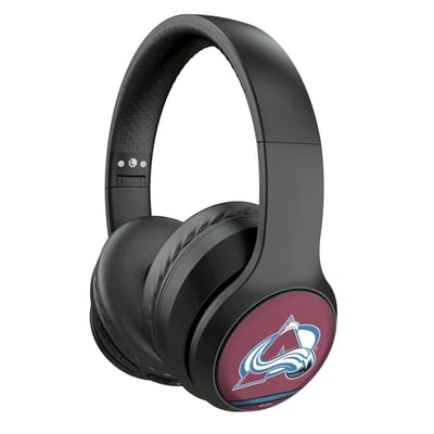 Colorado Avalanche Keyscaper Stripe Wireless Bluetooth Headphones With Case