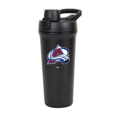 Colorado Avalanche Logo Brands 26oz. Flipside Shaker Bottle
