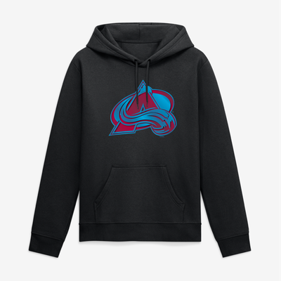 Colorado Avalanche Big & Tall Forged Mascot Hoodie - Black
