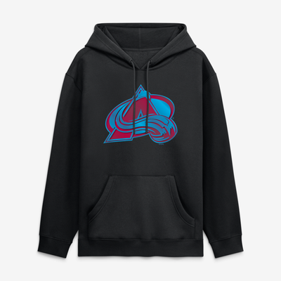 Colorado Avalanche  Metallic Mascot Hoodie - Black