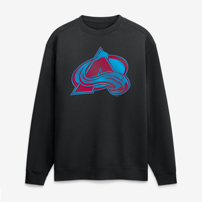 Colorado Avalanche  Metallic Mascot Sweatshirt - Black