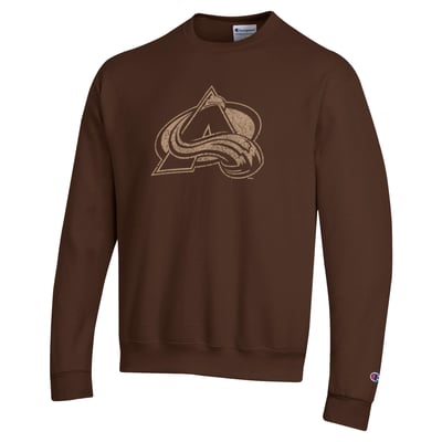 Colorado Avalanche Champion Eco Powerblend Sweatshirt - Brown